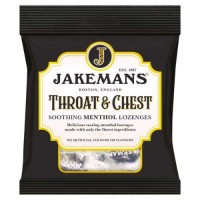 Jakemans THROAT & CHEST Menthol Sweets 73g - Best Before: 09/2025